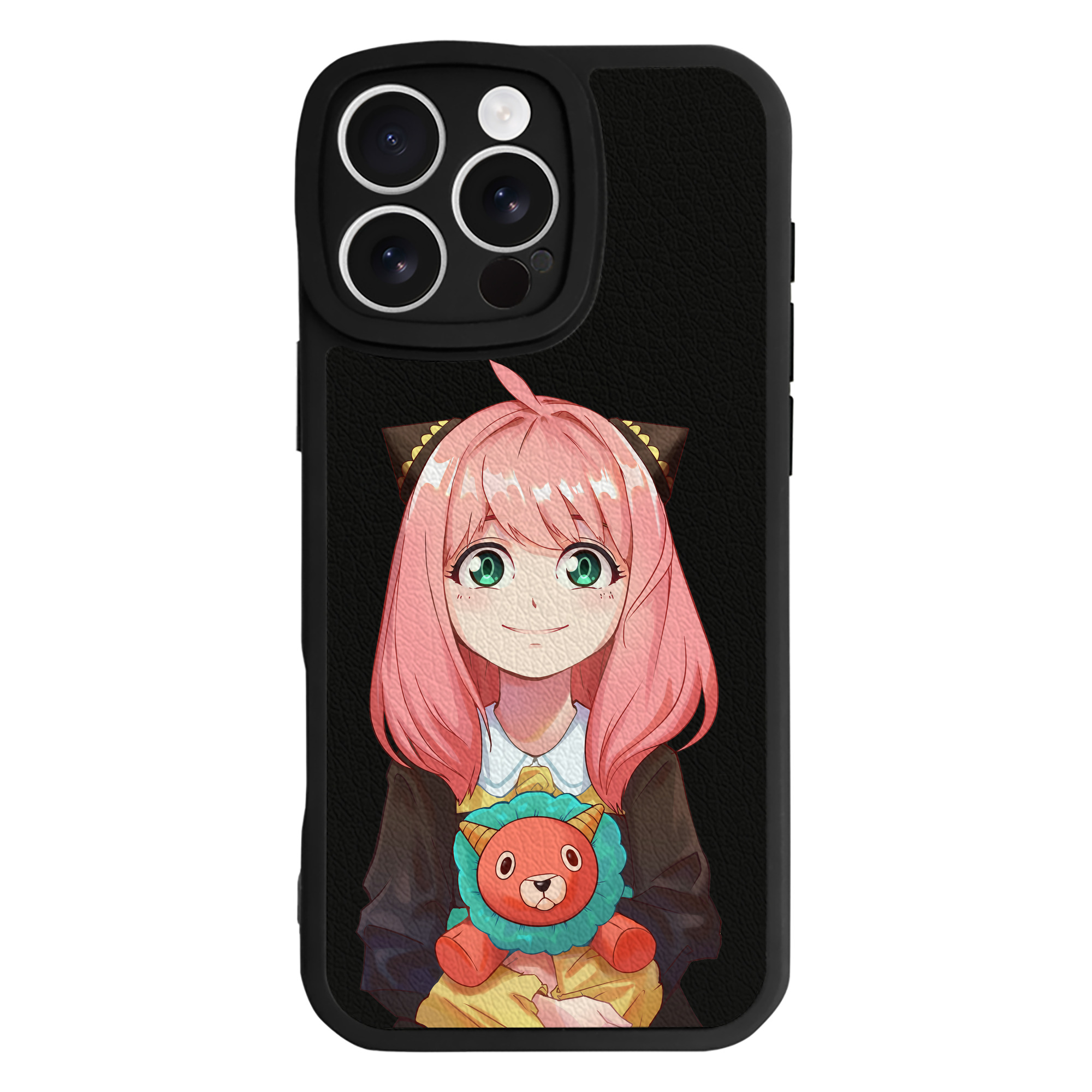 （画像用） SPY×FAMILY间谍家家酒 【iPhone 16シリーズ対応】シリコンスマホケース（レザー調） 材質：シリコン